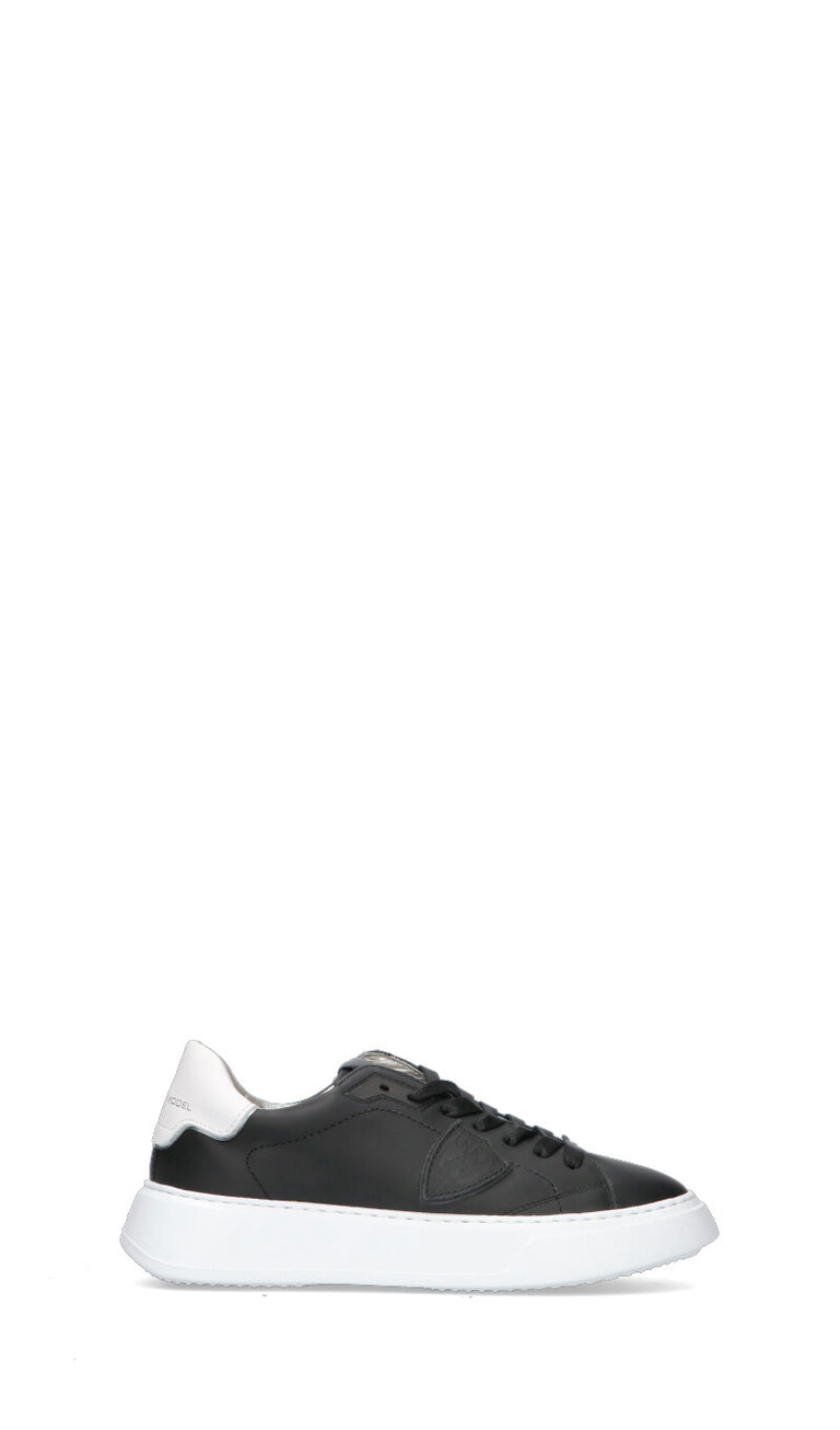 PHILIPPE MODEL Sneaker donna nera in pelle