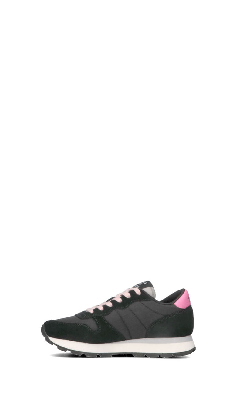 SUN68 ALLY SOLID NYLON Sneaker donna nera