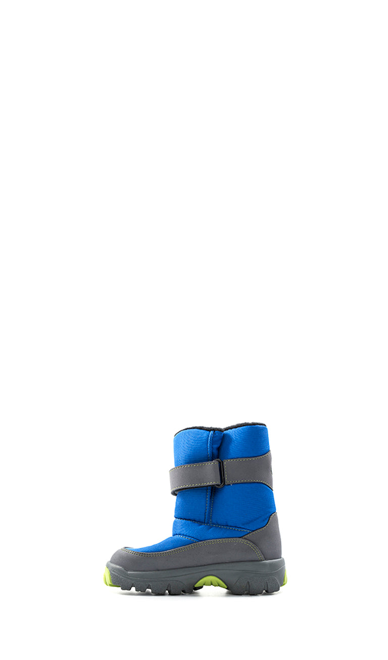 QUECHUA Boot bambino blu/marrone in tessuto