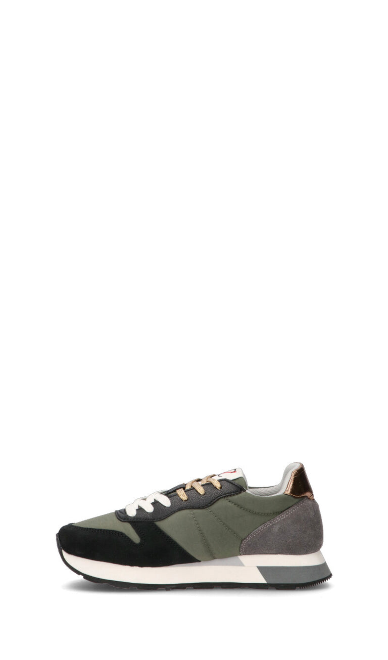 CAFéNOIR Sneaker donna militare/grigia in suede