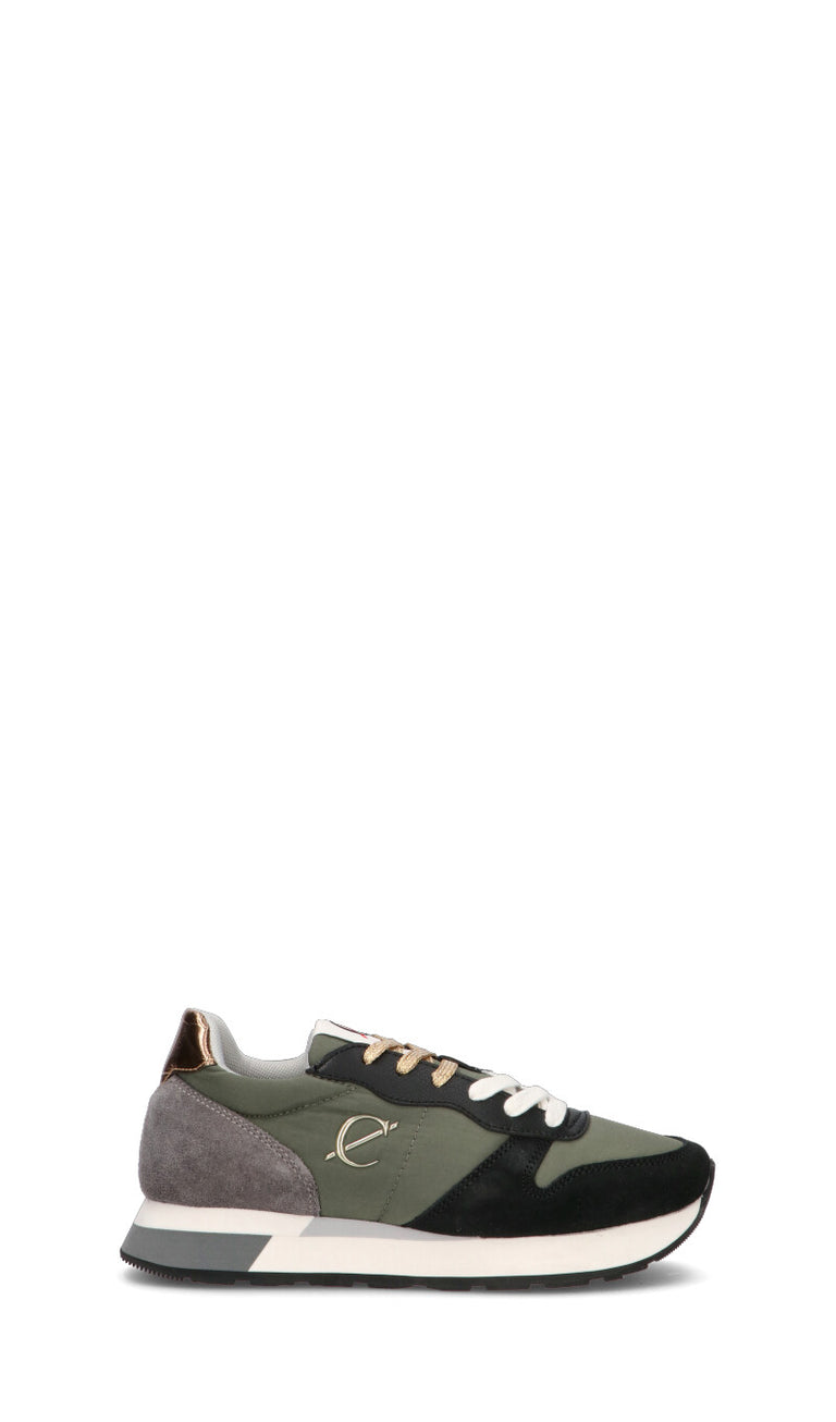 CAFéNOIR Sneaker donna militare/grigia in suede