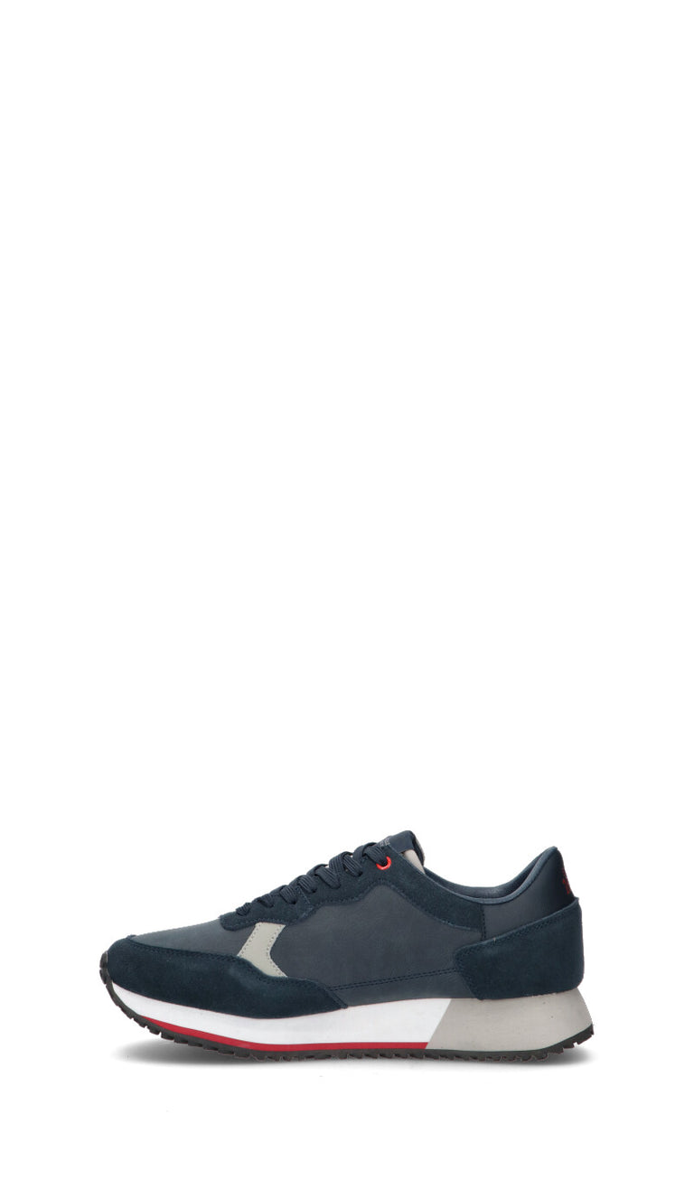 U.S. POLO ASSN. Sneaker uomo blu in suede