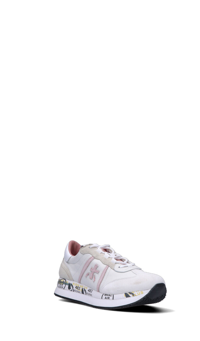 PREMIATA Sneaker donna bianca/rosa/grigia