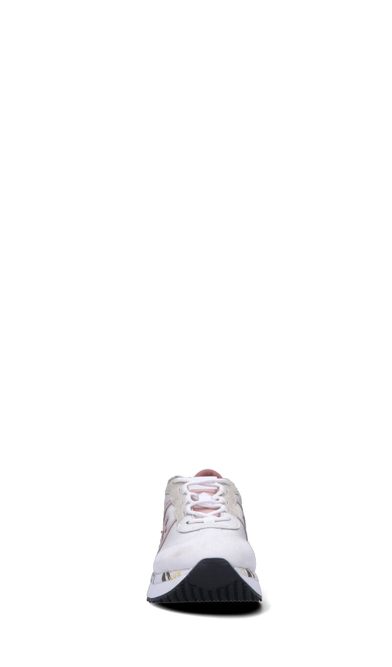 PREMIATA Sneaker donna bianca/rosa/grigia