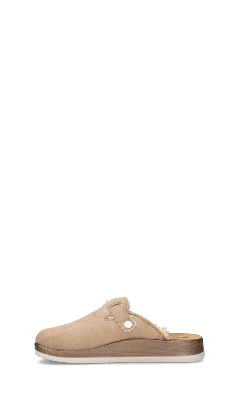 INBLU Pantofola donna beige