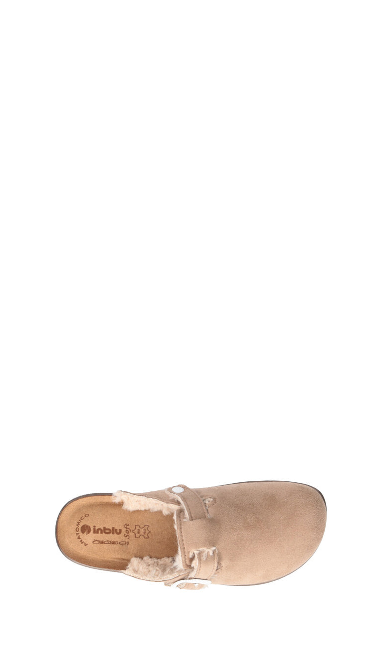 INBLU Pantofola donna beige