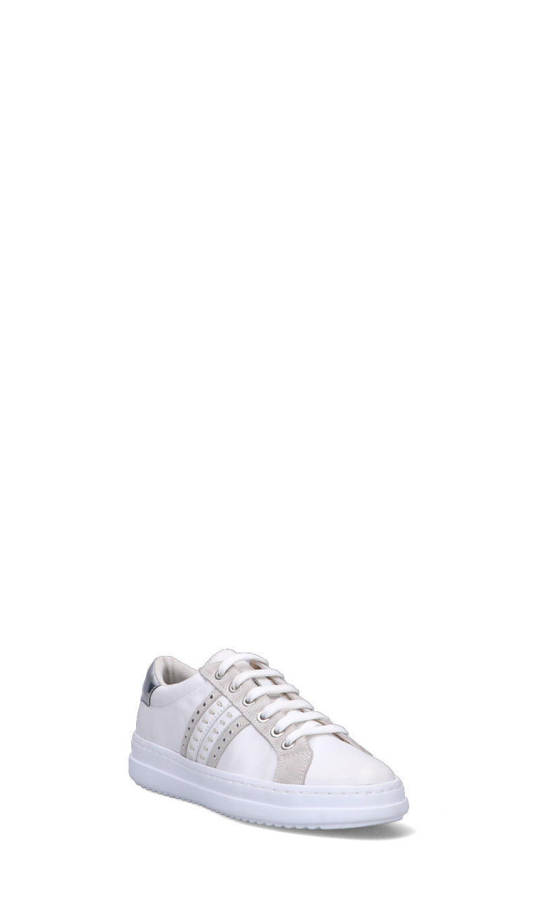 GEOX Sneaker donna bianca in pelle