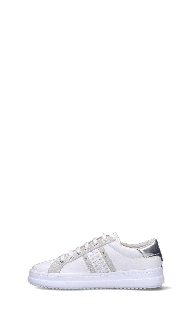 GEOX Sneaker donna bianca in pelle