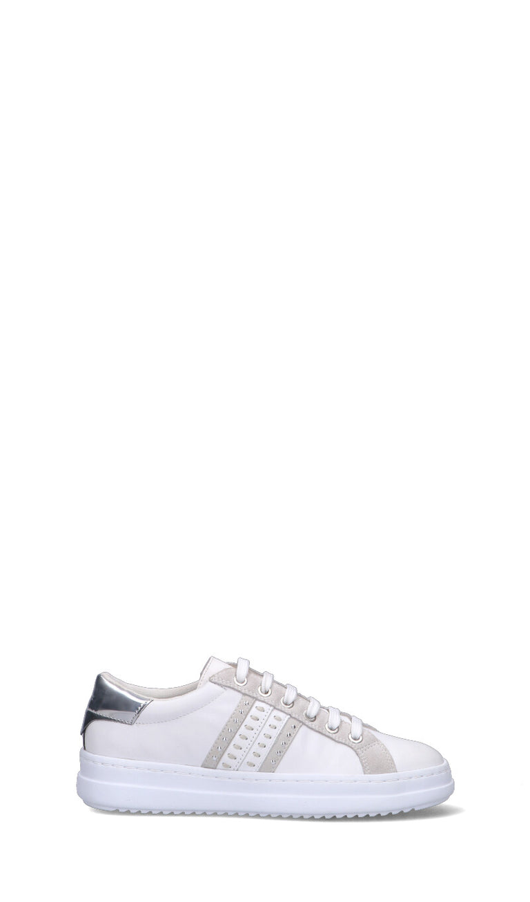 GEOX Sneaker donna bianca in pelle