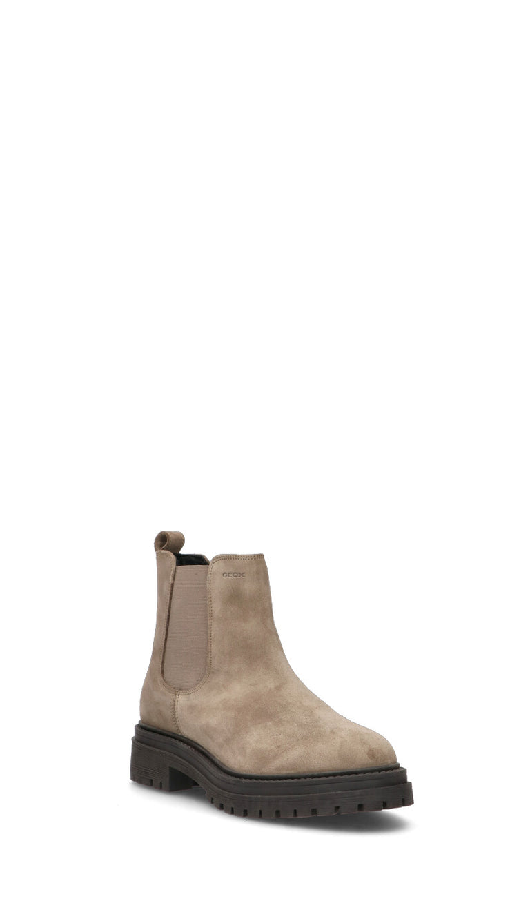 GEOX Beatles donna taupe in suede