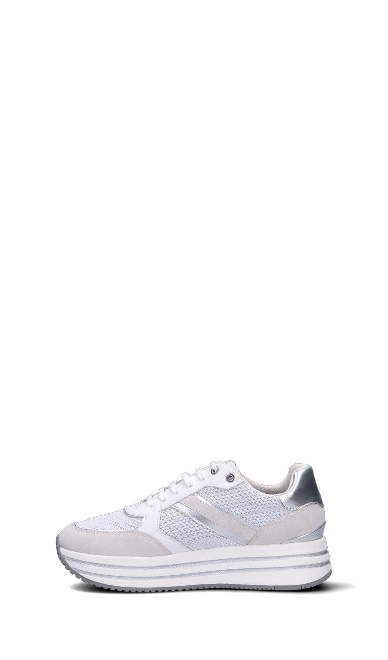 GEOX Sneaker donna bianca in pelle