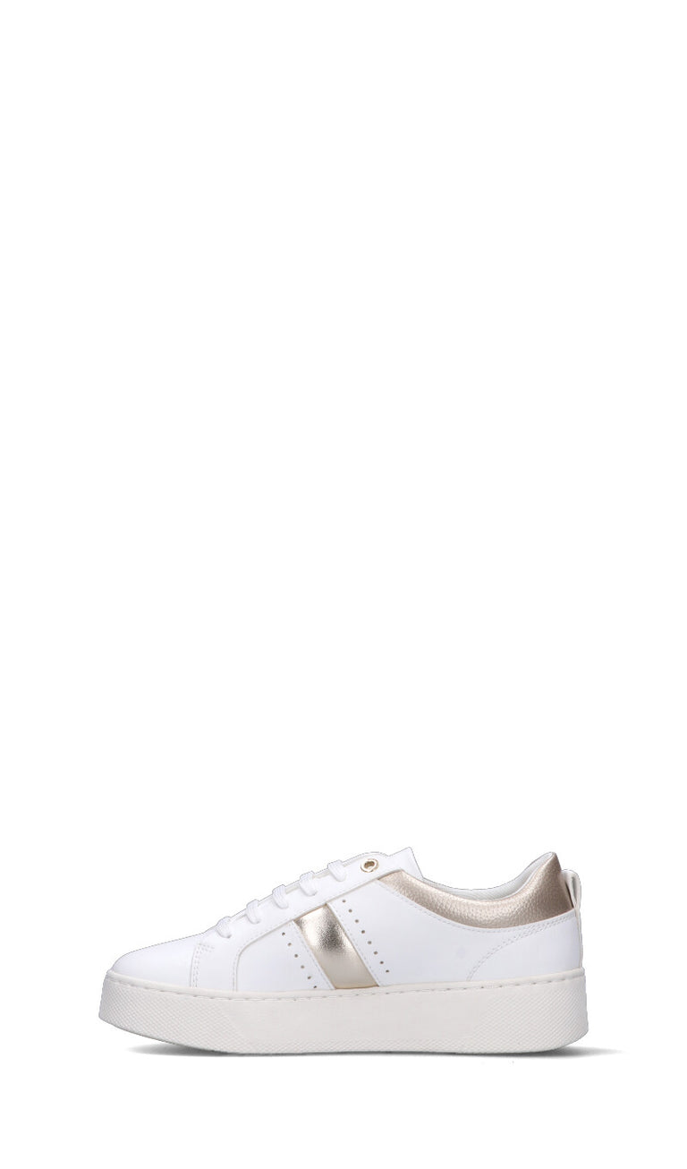 GEOX Sneaker donna bianca oro Quellogiusto