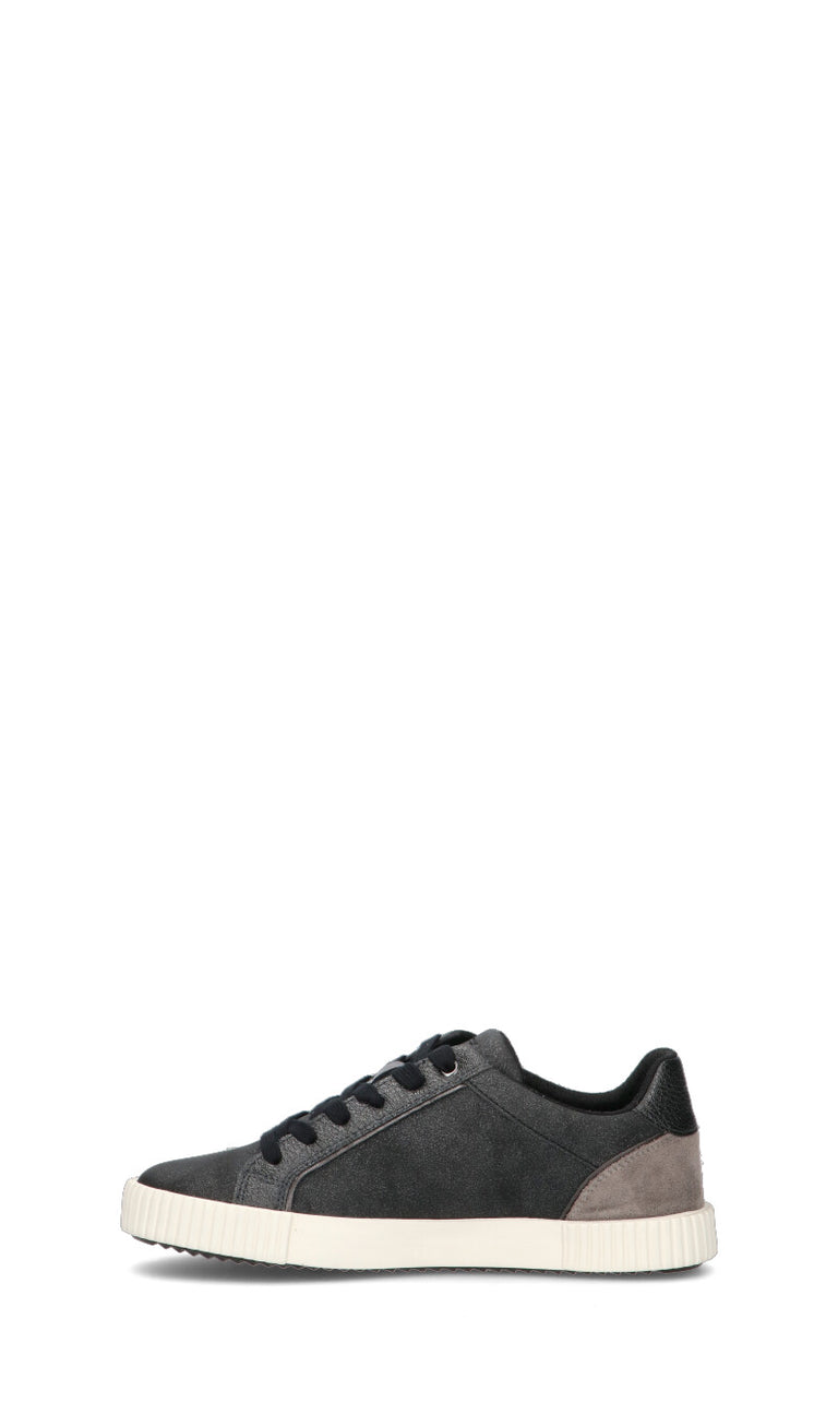 GEOX Sneaker donna nera in pelle