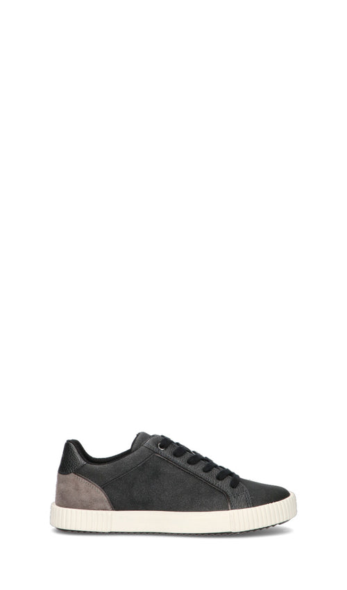 GEOX Sneaker donna nera in pelle