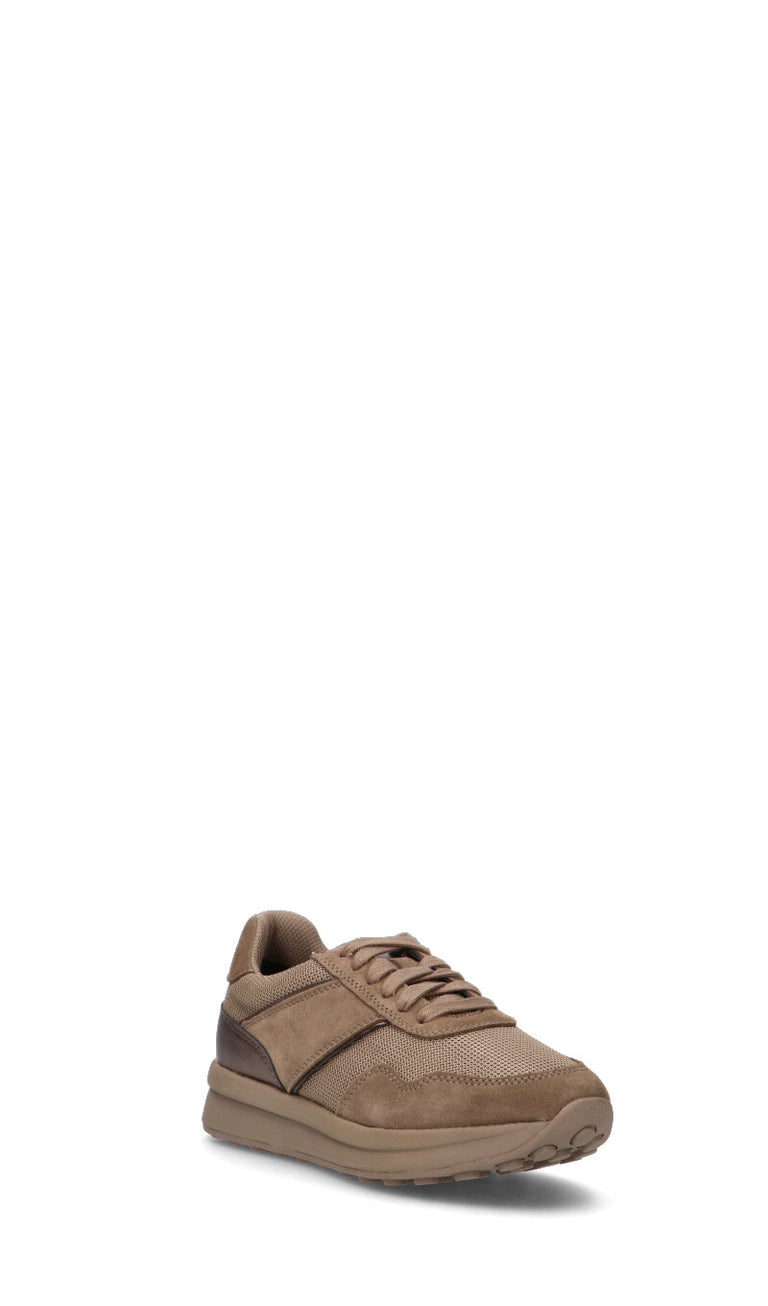 GEOX Sneaker donna beige in suede