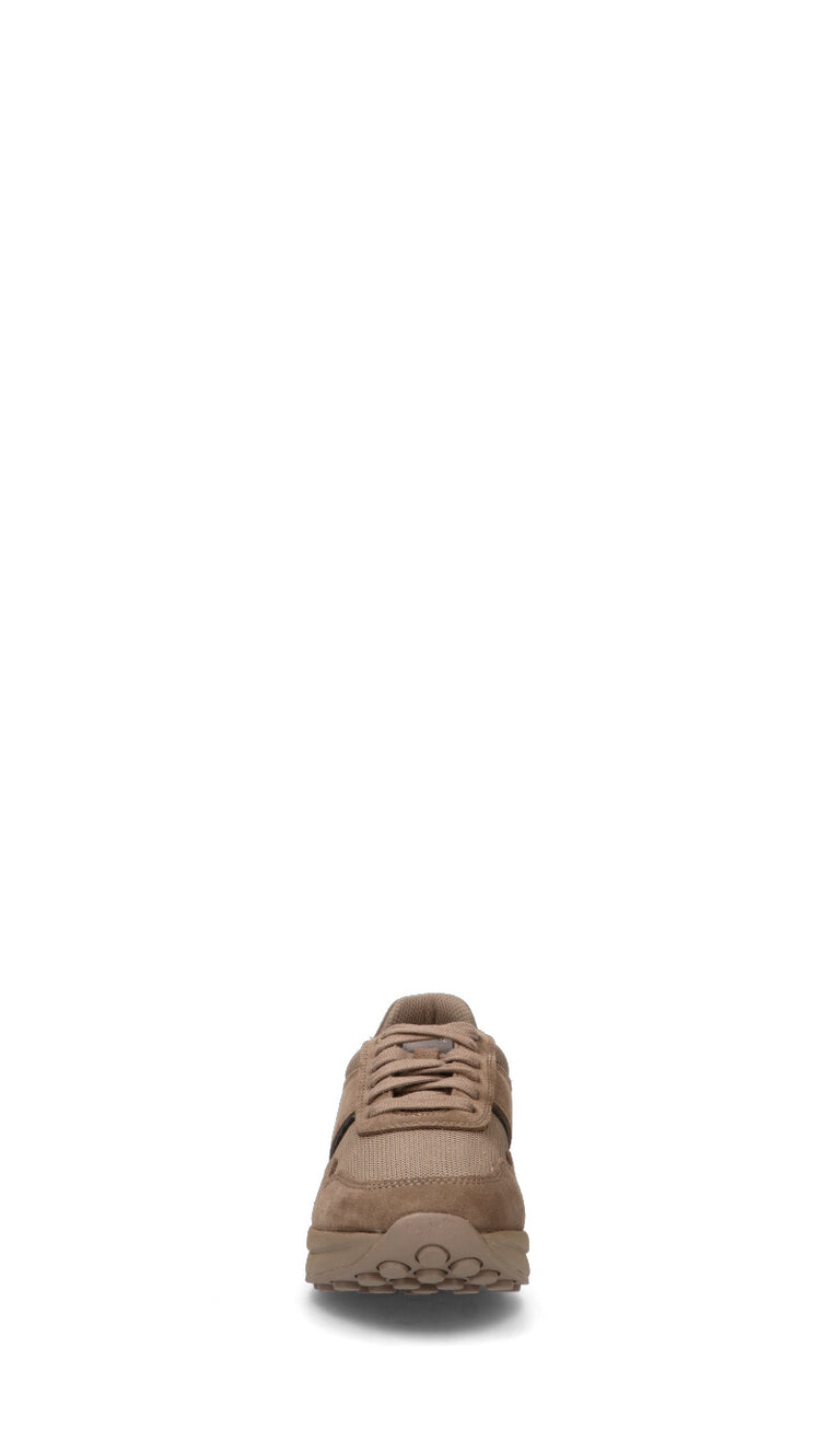 GEOX Sneaker donna beige in suede