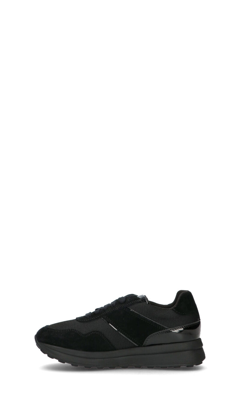 GEOX Sneaker donna nera in suede