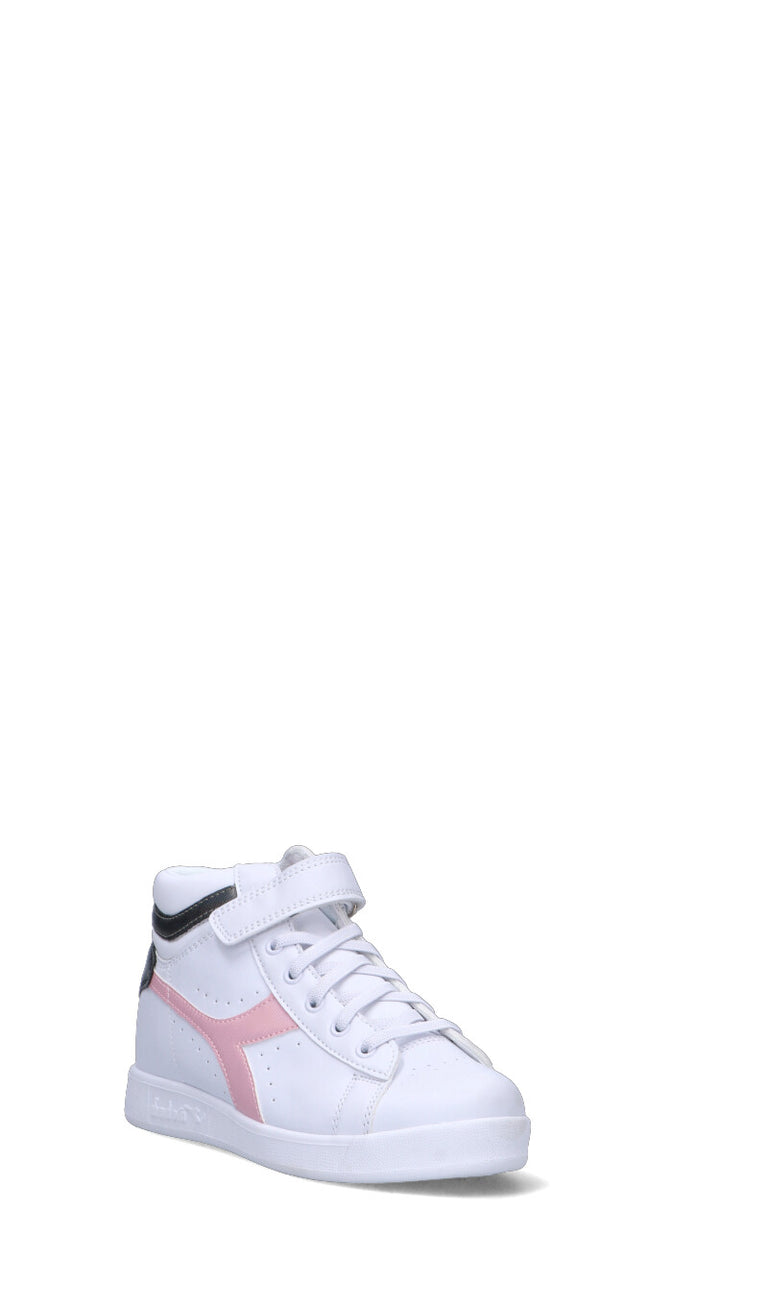 DIADORA - GAME P HIGH GIRL PS Sneaker bimba bianca/rosa