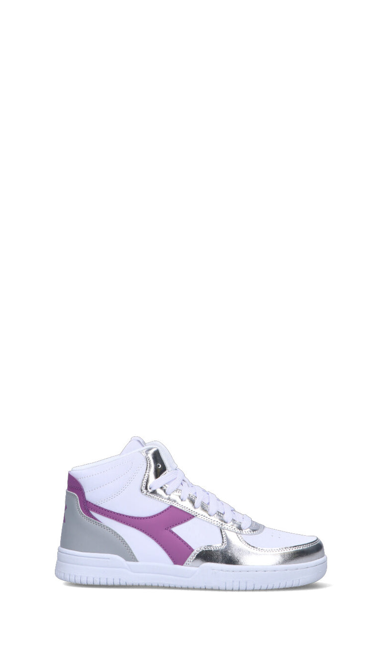 DIADORA RAPTOR MID ODISSEA WN Sneaker donna bianca/viola/argento