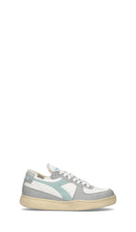 DIADORA HERITAGE - MI BASKET USED Sneaker donna bianca/grigia in pelle