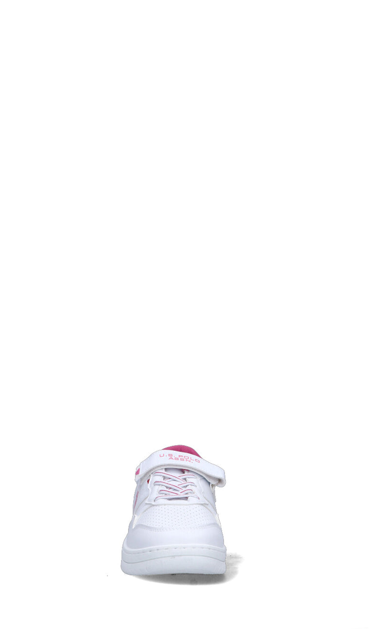 U.S. POLO ASSN. Sneaker ragazza bianca/rosa