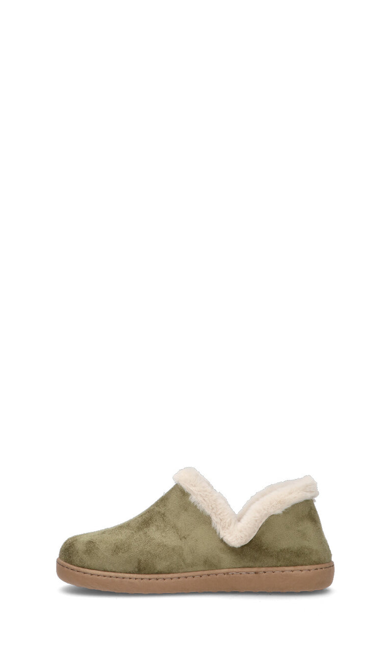 DOREA Pantofola donna verde