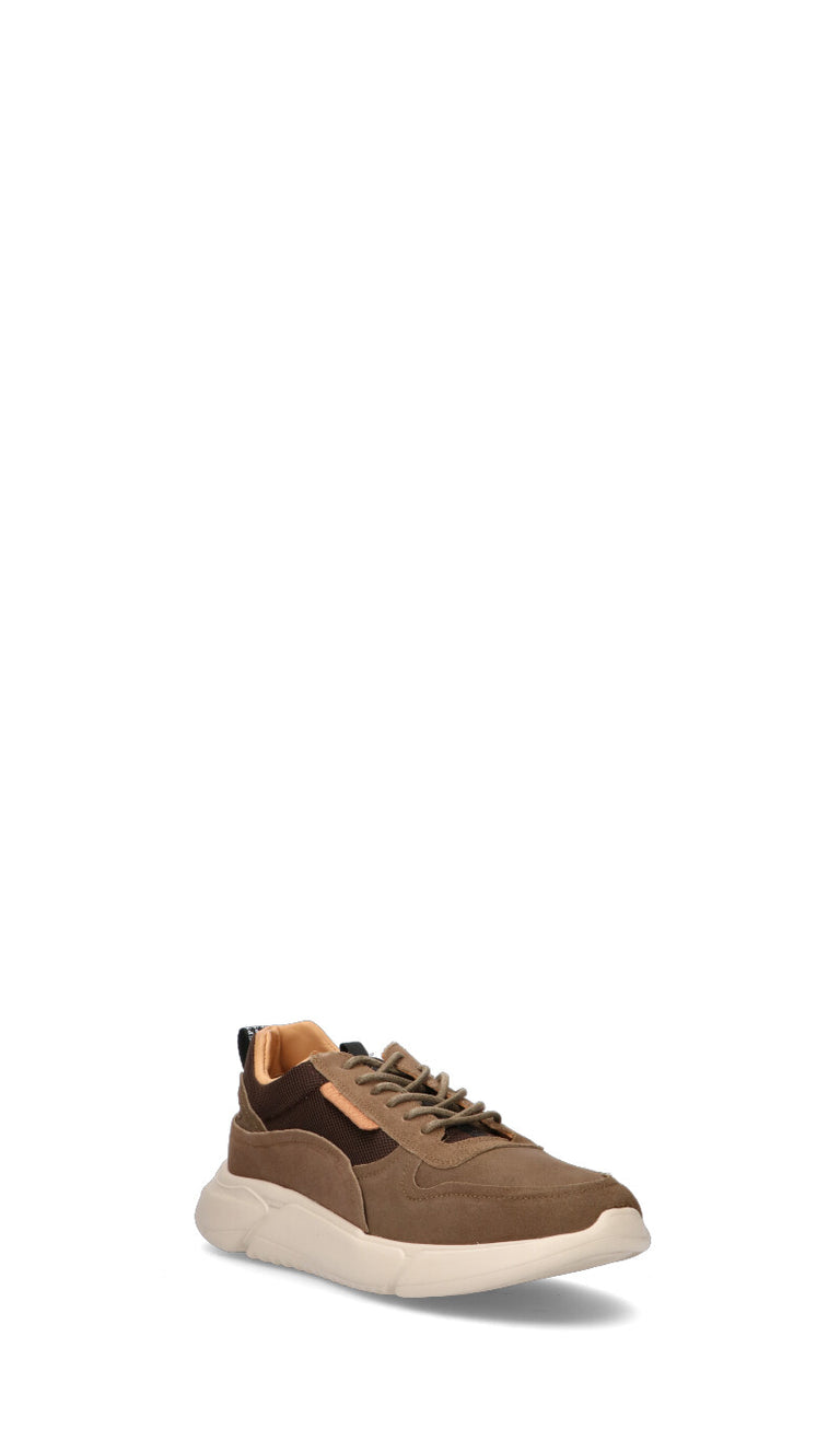 DOCKSTEPS Sneaker uomo marrone in pelle