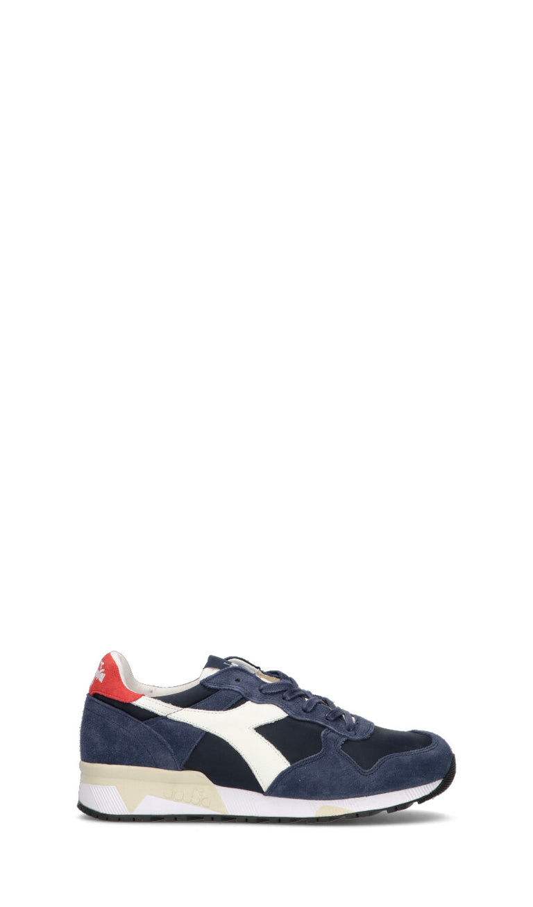 DIADORA HERITAGE - TRIDENT 90 RISTOP Sneaker uomo blu in suede