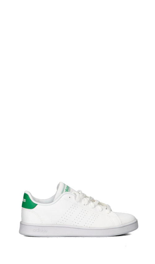 ADIDAS ORIGINAL ADVANTAGE K Sneaker ragazzo bianca e verde