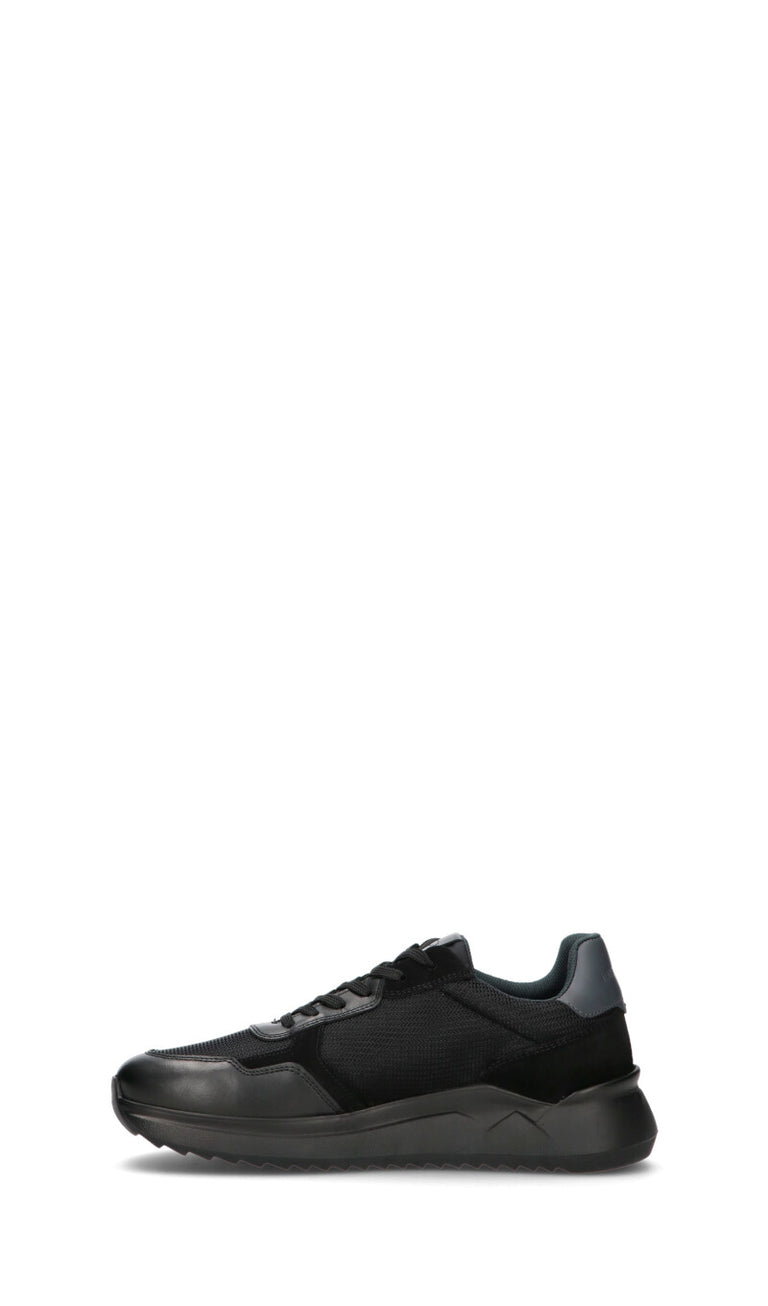 HARMONT&BLAINE Sneaker uomo nera in pelle