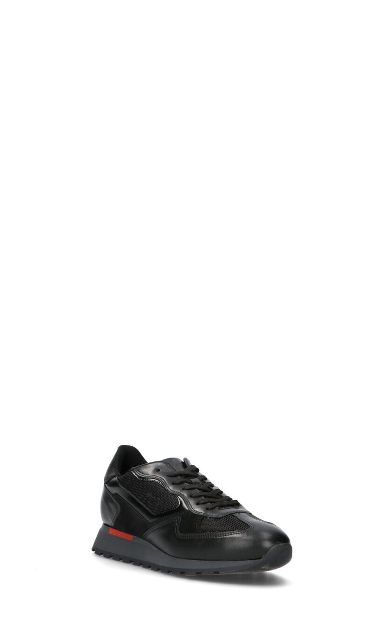 HARMONT&BLAINE Sneaker uomo nera in pelle