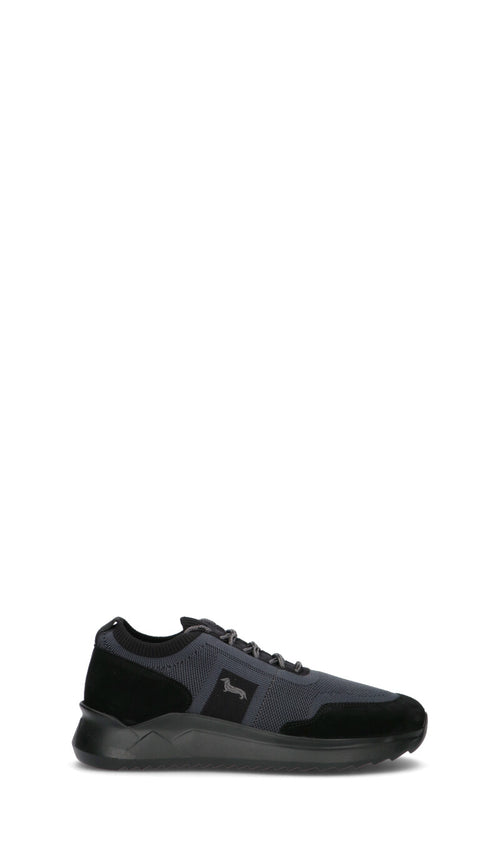 HARMONT&BLAINE Sneaker uomo nera in suede