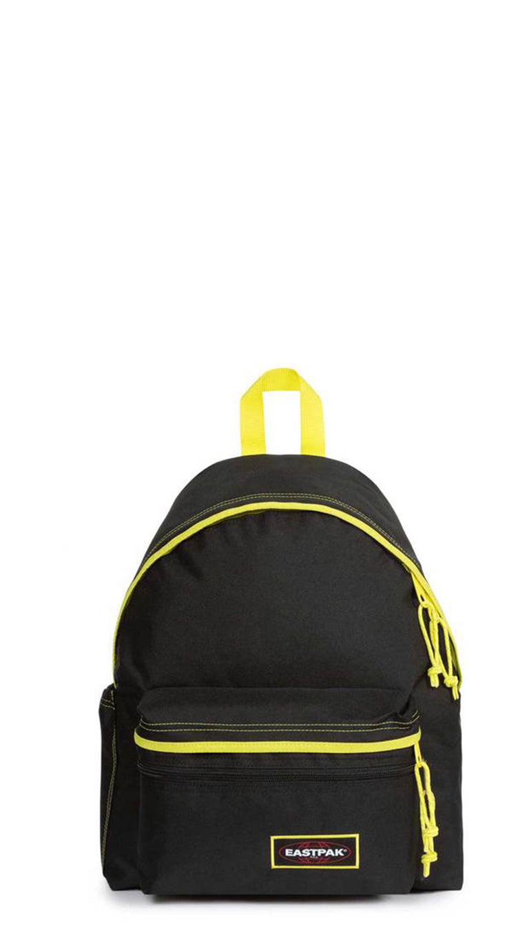 EASTPAK PADDED ZIPPL KONSTRAST Zaino nero/lime