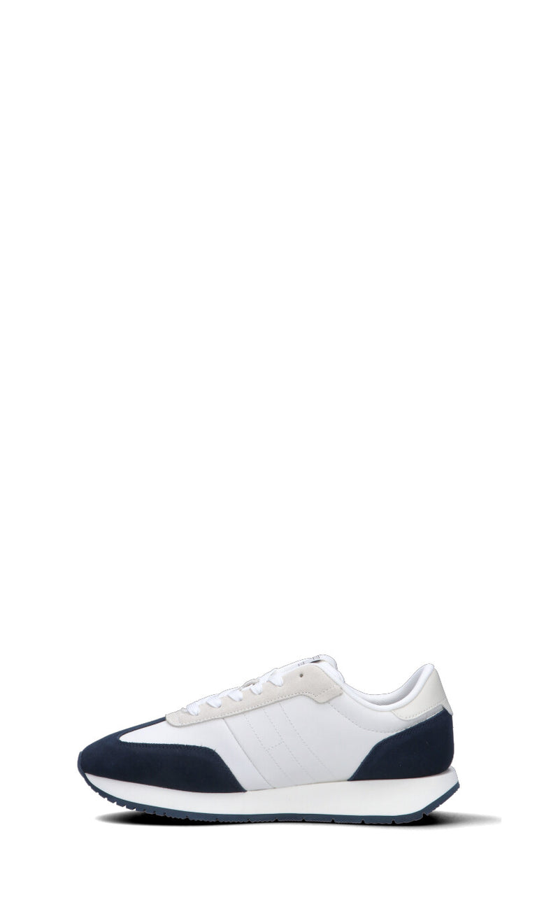 TOMMY HILFIGER JEANS Sneaker uomo bianca/blu