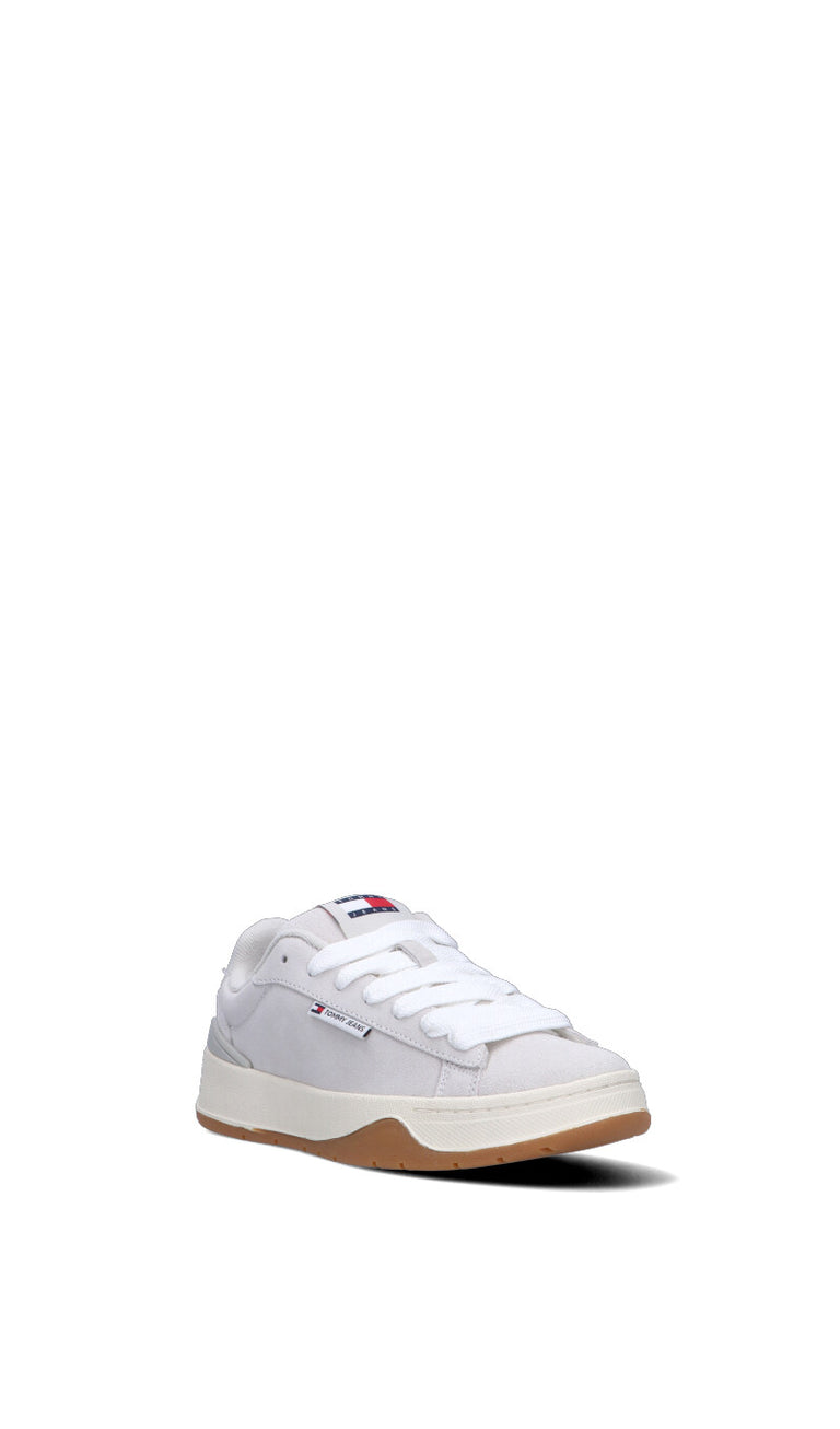 TOMMY HILFIGER JEANS Sneaker donna grigia in suede