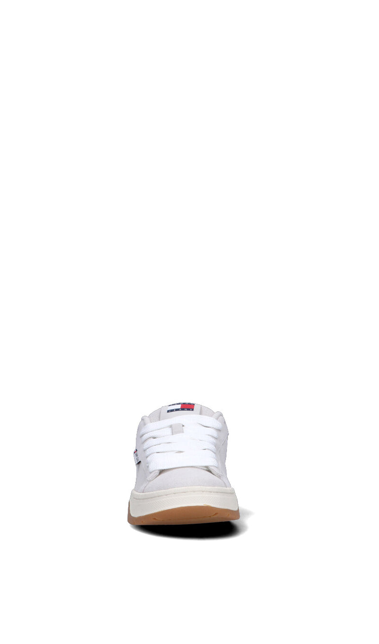 TOMMY HILFIGER JEANS Sneaker donna grigia in suede