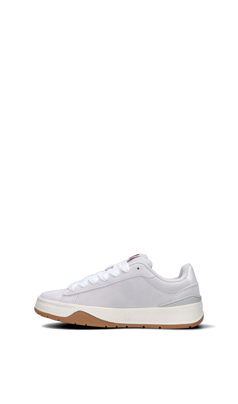 TOMMY HILFIGER JEANS Sneaker donna grigia in suede