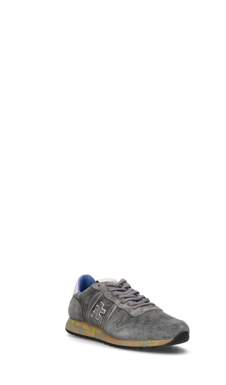 PREMIATA Sneaker uomo grigia in suede