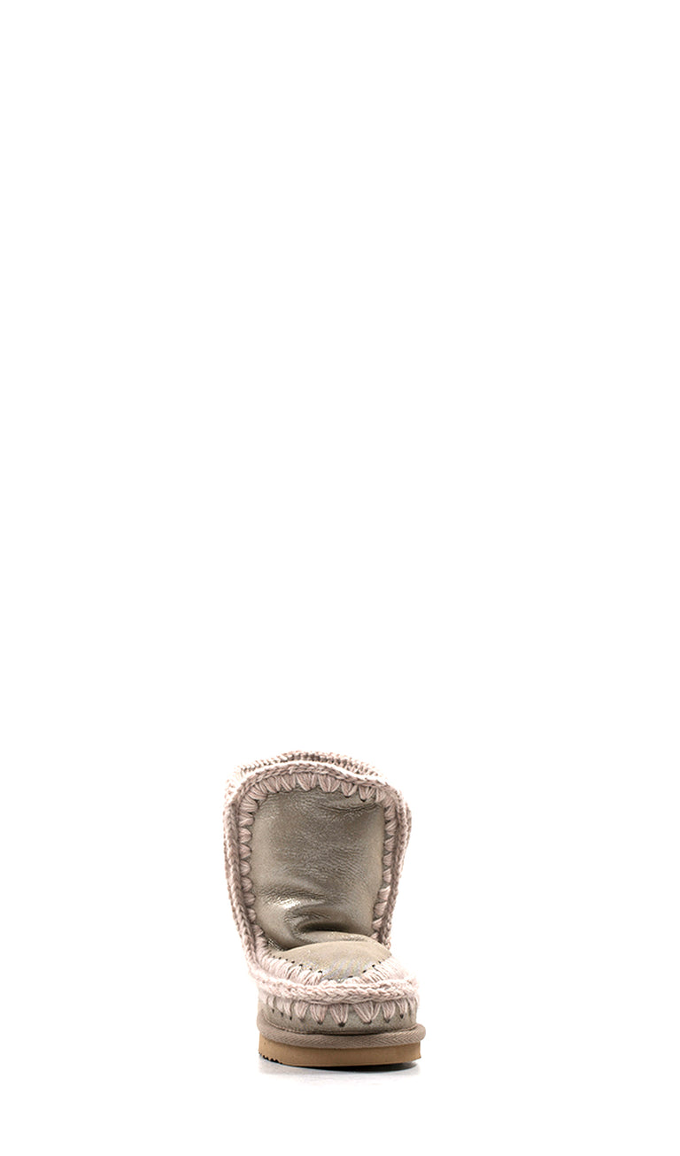 MOU ESKIMO BOOT KID Stivaletto bimba rosa in pelle