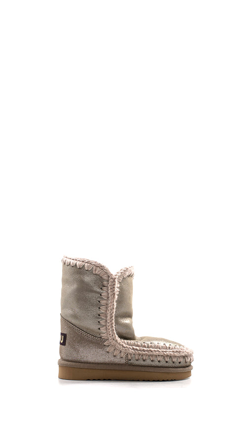 MOU ESKIMO BOOT KID Stivaletto bimba rosa in pelle