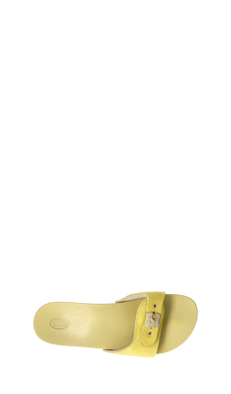 SCHOLL'S Zoccolo donna giallo