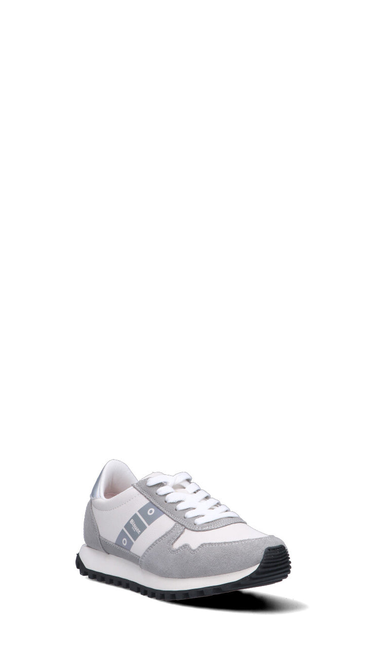 BLAUER Sneaker donna bianca/grigia in suede