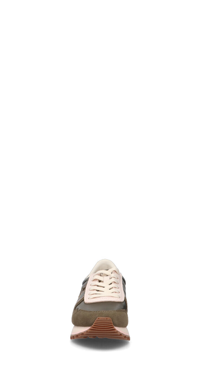 BLAUER Sneaker donna taupe in suede