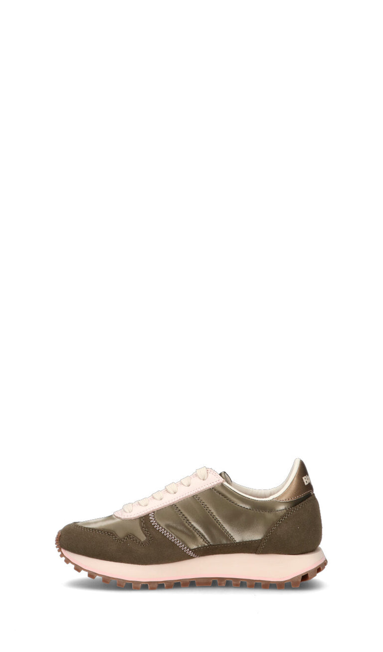 BLAUER Sneaker donna taupe in suede