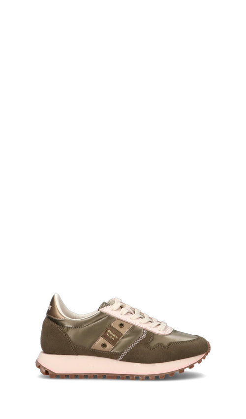 BLAUER Sneaker donna taupe in suede