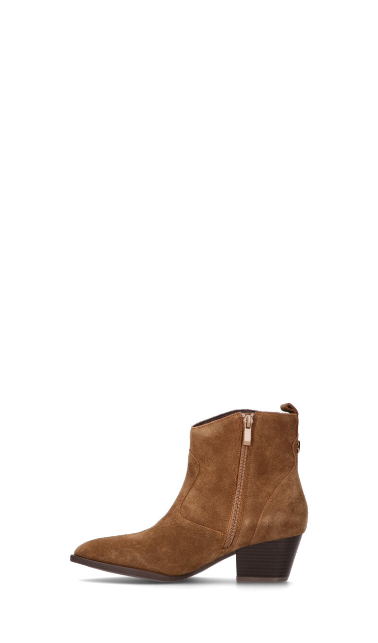 GUESS Tronchetto donna marrone in suede