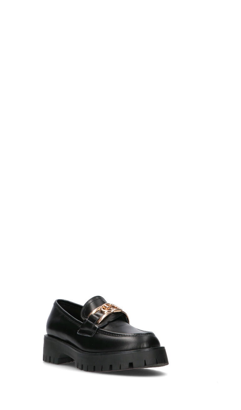 GUESS Mocassino donna nero in pelle