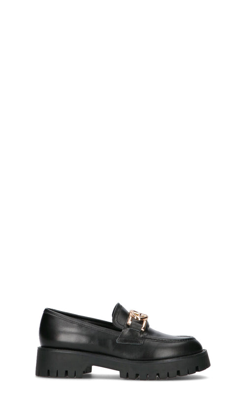 GUESS Mocassino donna nero in pelle