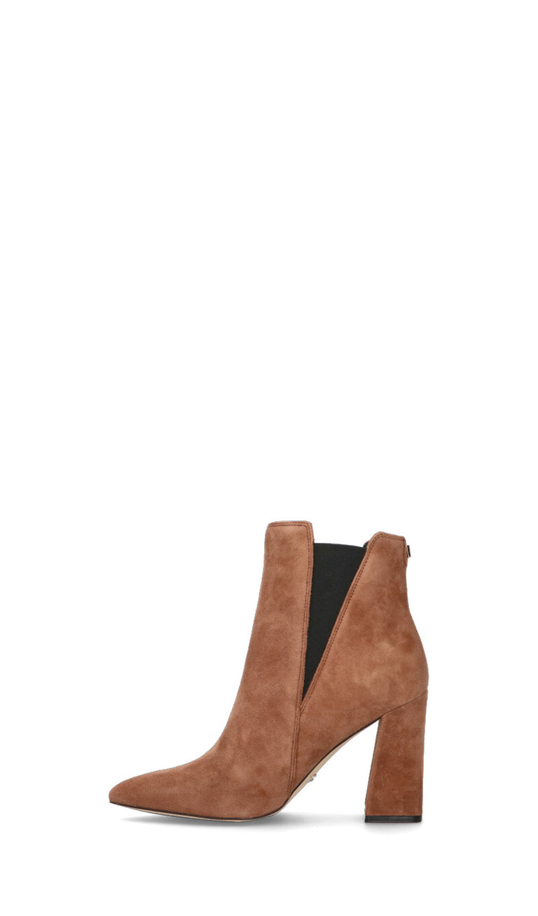 GUESS Tronchetto donna marrone in suede