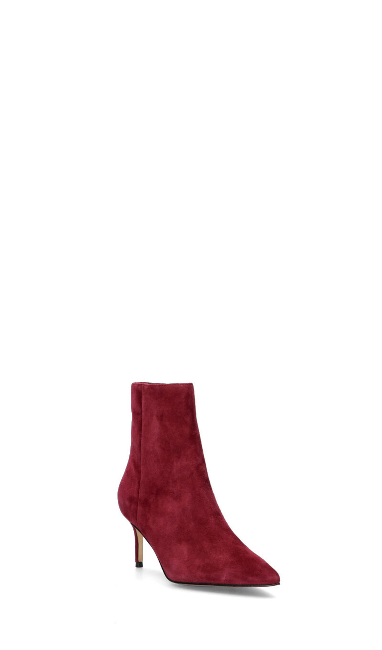 GUESS Tronchetto donna bordeaux in suede